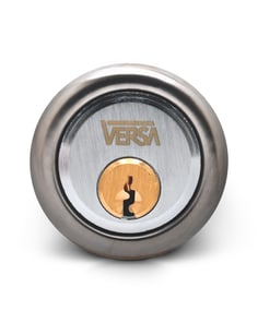 VERSA Dual Finish 6 Pin Rim Cylinder