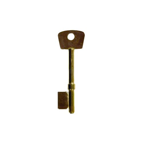 Union 3G110 Electro-Brass Copy Mortice Key Blank