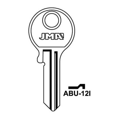JMA ABU-12I Cylinder Key Blank