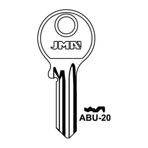 JMA ABU-20 Cylinder Key Blank