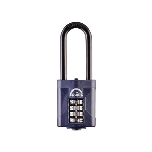 Squire CP50 50mm Extra Long Shackle Combination Padlock