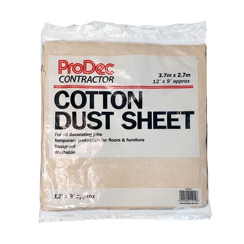 Cotton Twill Dust Sheet 12 Metre x 9 Metre