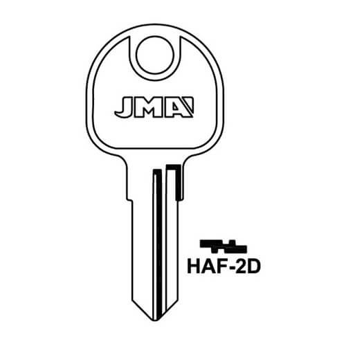 JMA HAF-2D Cylinder Key Blank