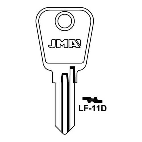 JMA LF-11D Cylinder Key Blank