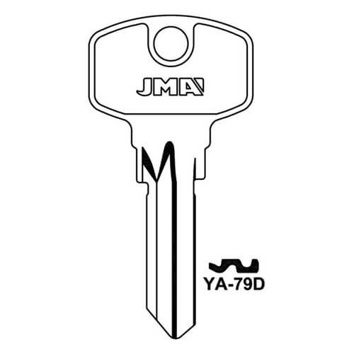 JMA YA-79D Yale 5 Pin Cylinder Key Blank