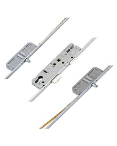 KFV Latch Deadbolt 2 Pins Lift Lever Multipoint Door Lock - Shootbolt Compatible (top pin to spindle = 375mm)