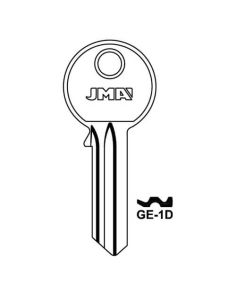 JMA GE-1D Gege 5 Pin Cylinder Key Blank