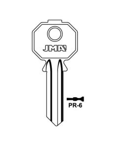JMA PR-6 Cylinder Key Blank