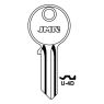 JMA U-4D Universal 4 Pin Cylinder Key Blank