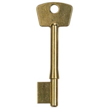 Union 3G110 Brass Copy Mortice Key Blank