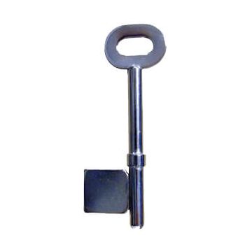 4 Gauge Rim Lock Key Blank 19mm Bit