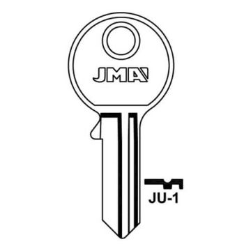 JMA JU-1 Cylinder Key Blank