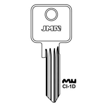 JMA CI-1D Cylinder Key Blank
