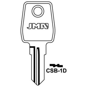 JMA CSB-1D Cylinder Key Blank