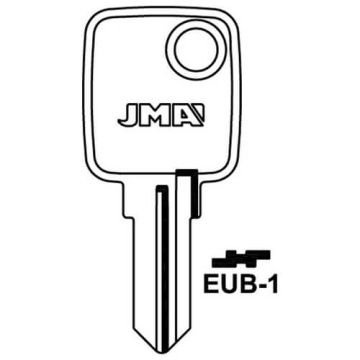JMA EUB-1 Cylinder Key Blank