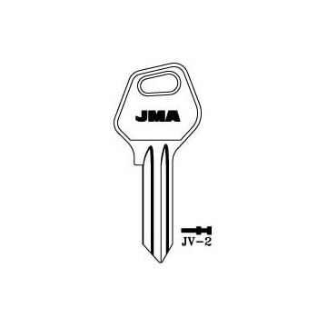 JMA JV-2 Cylinder Key Blank