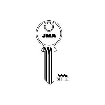 JMA SH-1I Cylinder Key Blank