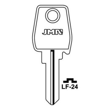 JMA LF-24 Cylinder Key Blank