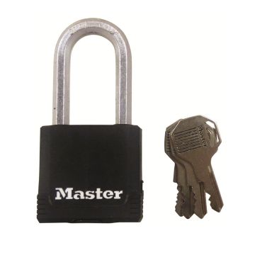 Master 115 Excell Series Weather Tough Long Shackle Padlock