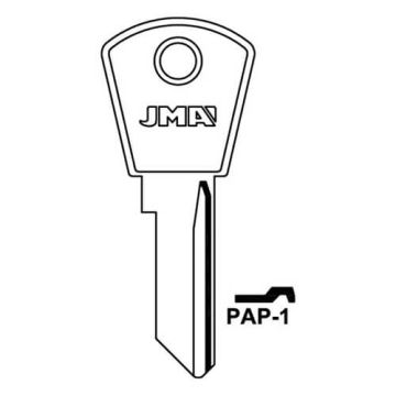 JMA PAP-1 Papaiz Cylinder Key Blank