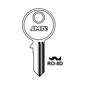 JMA RO-8D Cylinder Key Blank