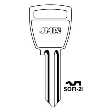 JMA SOFI-2I Cylinder Key Blank