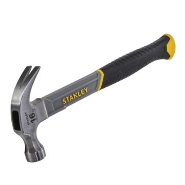 Stanley 450g (16oz) Fibreglass Claw Hammer