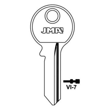 JMA VI-7 Cylinder Key Blank