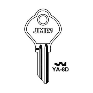 JMA YA-8D Cylinder Key Blank