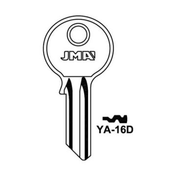JMA YA-16D Cylinder Key Blank
