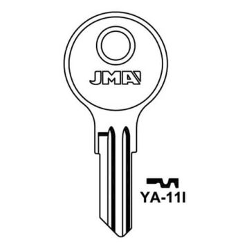 JMA YA-11I Cylinder Key Blank