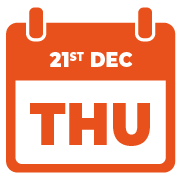 Thursday 21st December